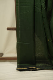 Green Maheshwari Saree - SRGMS1395