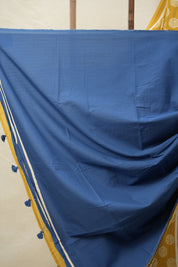 Haldi Yellow HBP Cotton Saree - SRHYCS3098