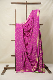 Rani Pink HBP Cotton Saree - SRRPCS3078