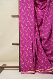 Rani Pink HBP Cotton Saree - SRRPCS3078