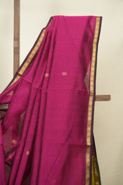 Pink Maheshwari Saree - SRPMS1398