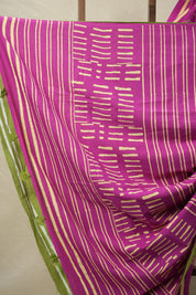 Rani Pink HBP Cotton Saree - SRRPCS3078