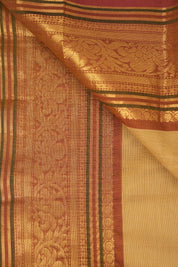 Light Brown Kanchi Cotton Saree - SRLBKCS1035