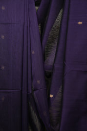 Purple Maheshwari Saree - SRPMS1401