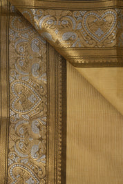 Beige Kanchi Cotton Saree - SRBKCS1041