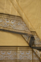 Beige Kanchi Cotton Saree - SRBKCS1041