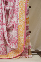 Pink HBP Cotton Saree - SRPCS3234