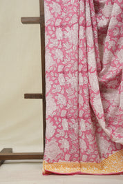 Pink HBP Cotton Saree - SRPCS3234
