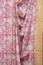 Pink HBP Cotton Saree - SRPCS3234