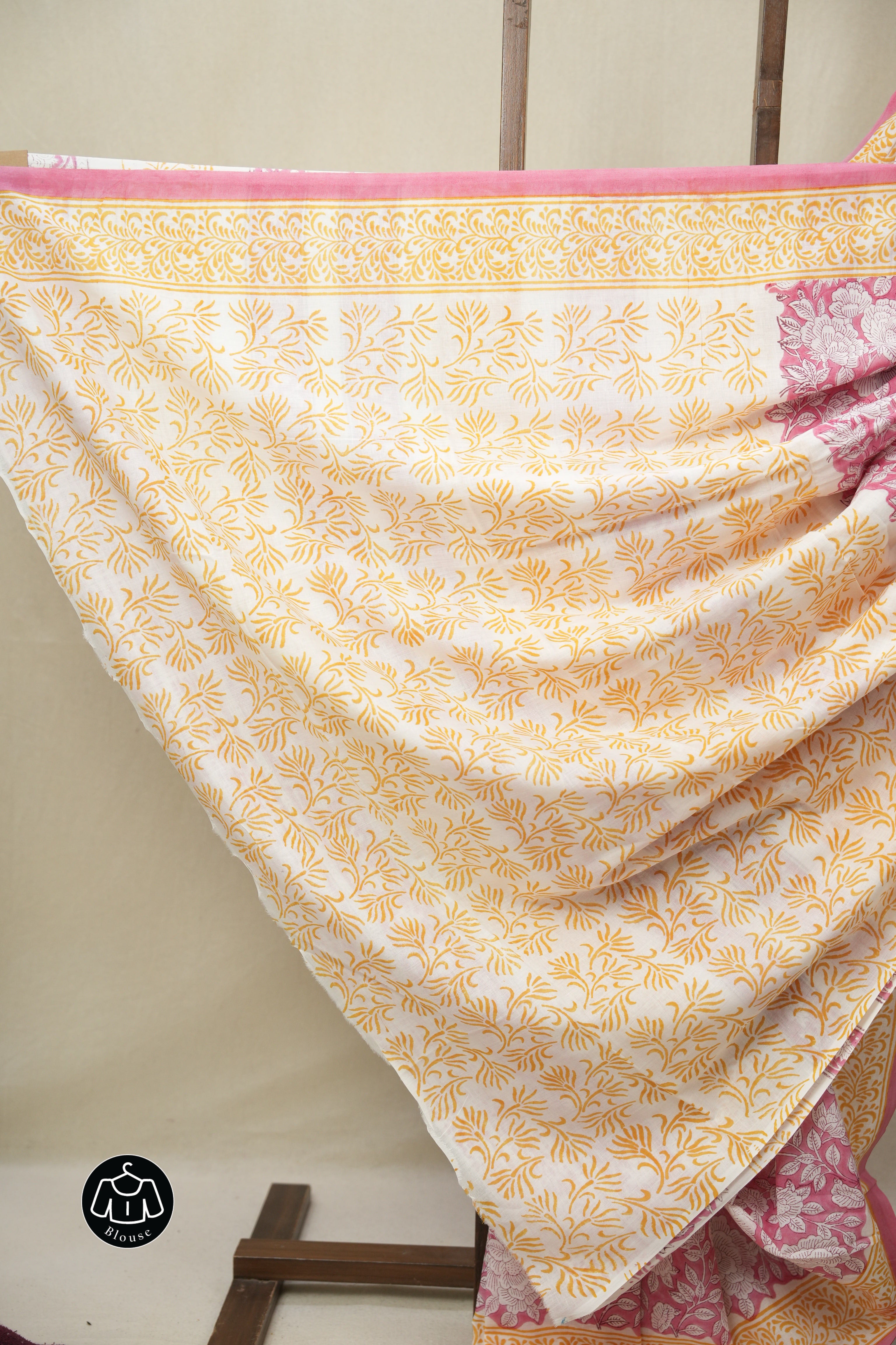 Pink HBP Cotton Saree - SRPCS3234