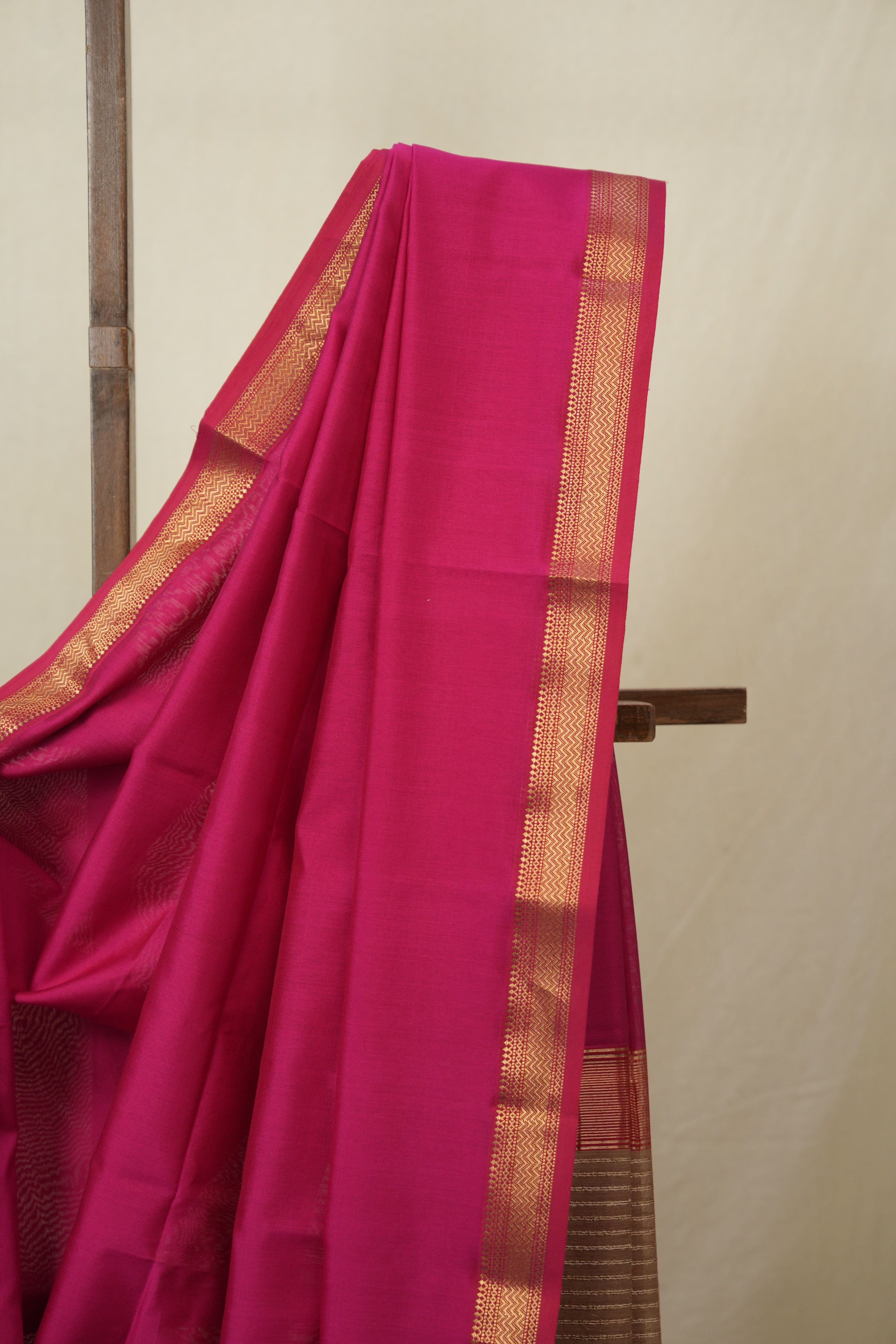 Pink Maheshwari Saree - SRPMS1082