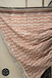 Black HBP Cotton Saree - SRBCS2784