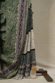 Green HBP Cotton Saree - SRGCS2783