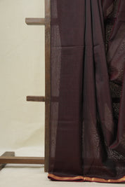 Wine Maheshwari Saree - SRWMS1083