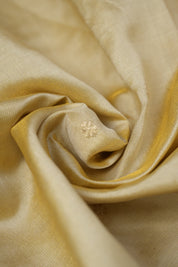 Gold Cream Tissue Cotton Paithani Saree - Saavari -  SSGCTCPSS07