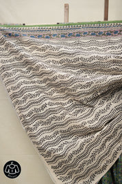 Green HBP Cotton Saree - SRGCS2785