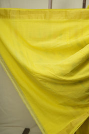 Lemon Yellow Cotton Paithani Saree - SRLYCPS818