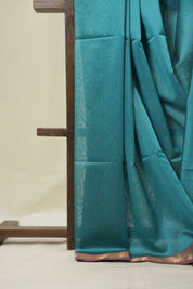 Blue Maheshwari Saree - SRBMS1085