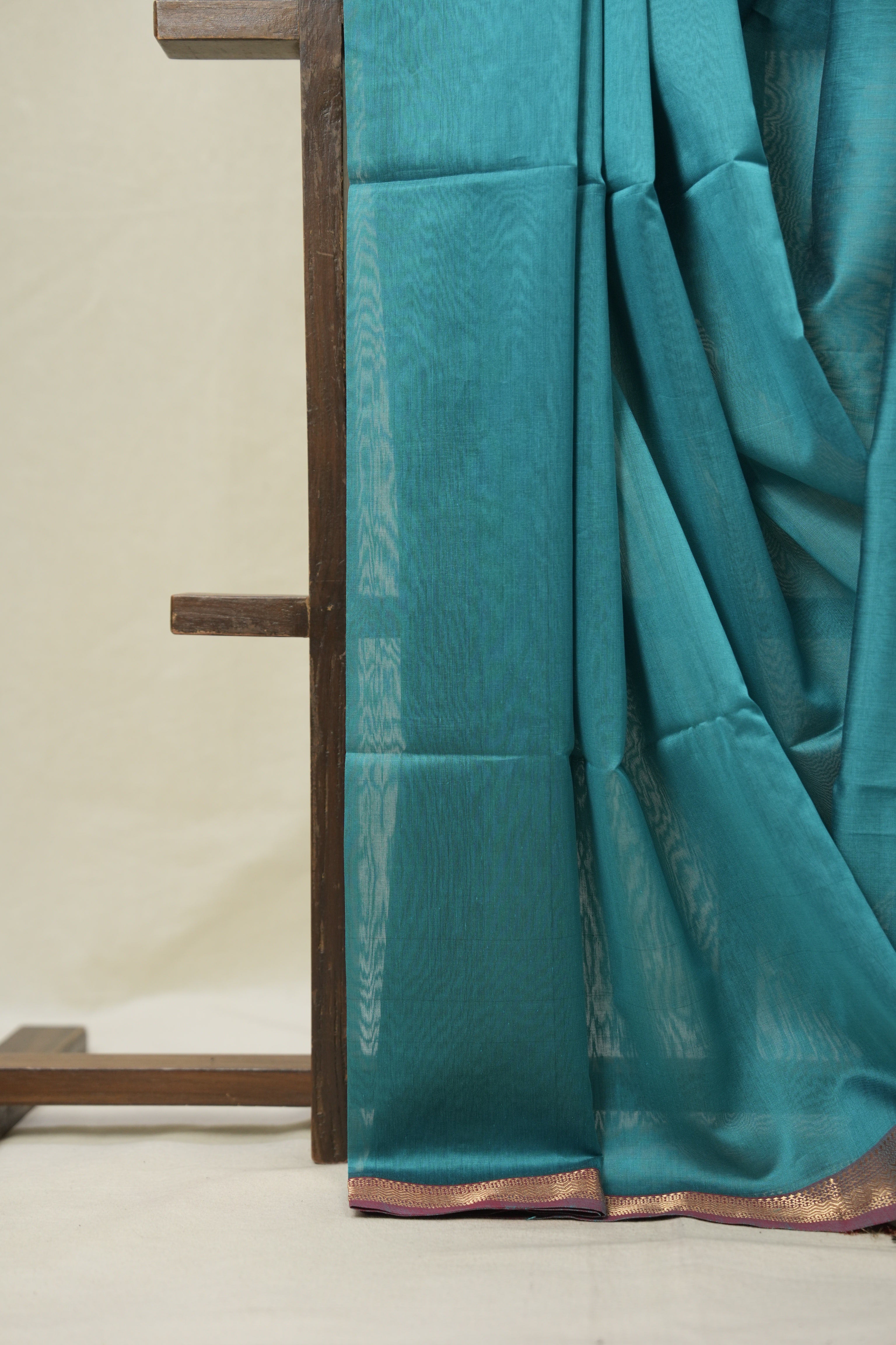 Blue Maheshwari Saree - SRBMS1085