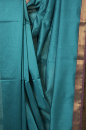 Blue Maheshwari Saree - SRBMS1085