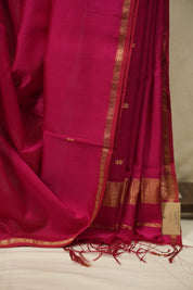 Pink Maheshwari Saree - SRPMS1406
