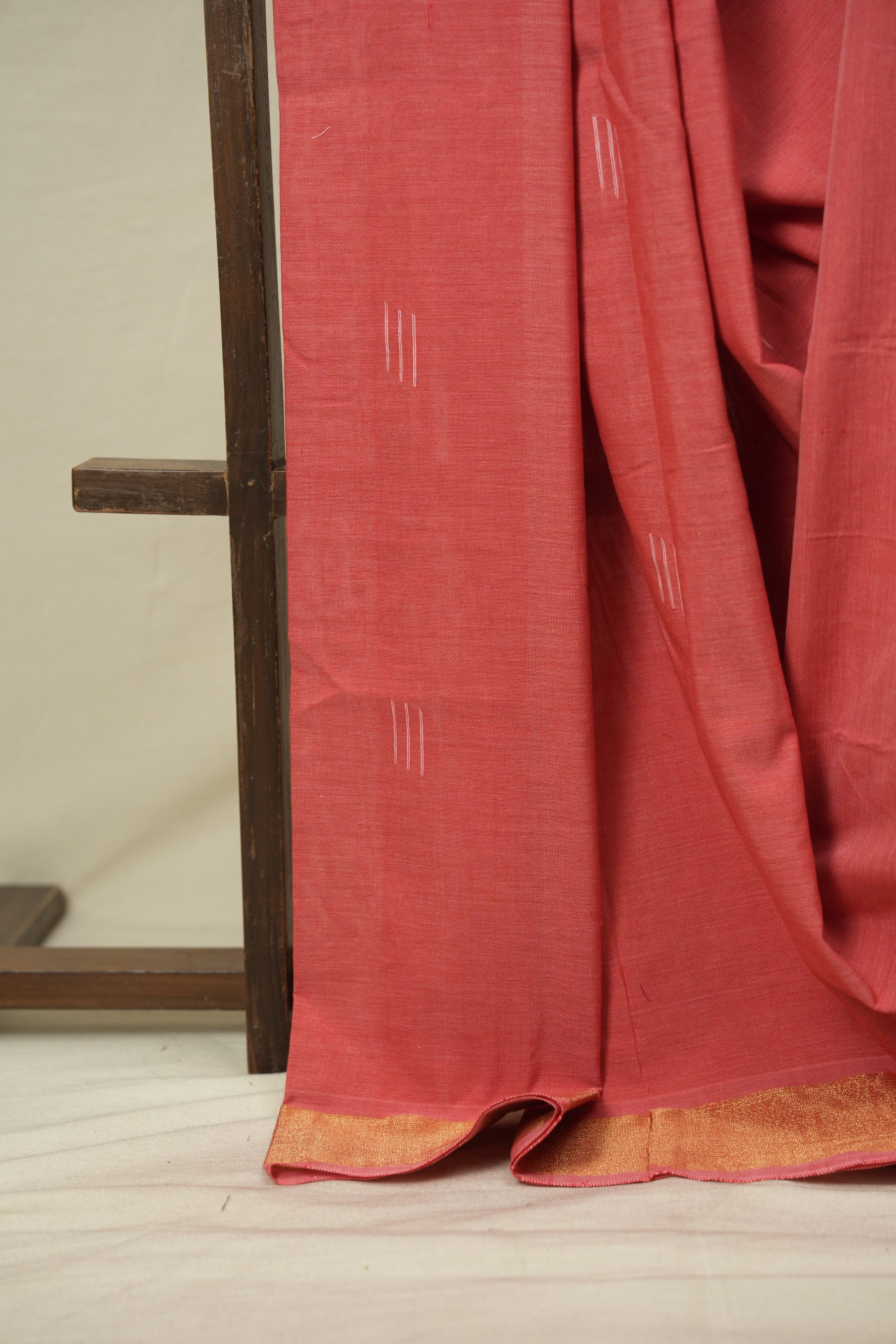 Pink Cotton Paithani Saree - SRPCPS816