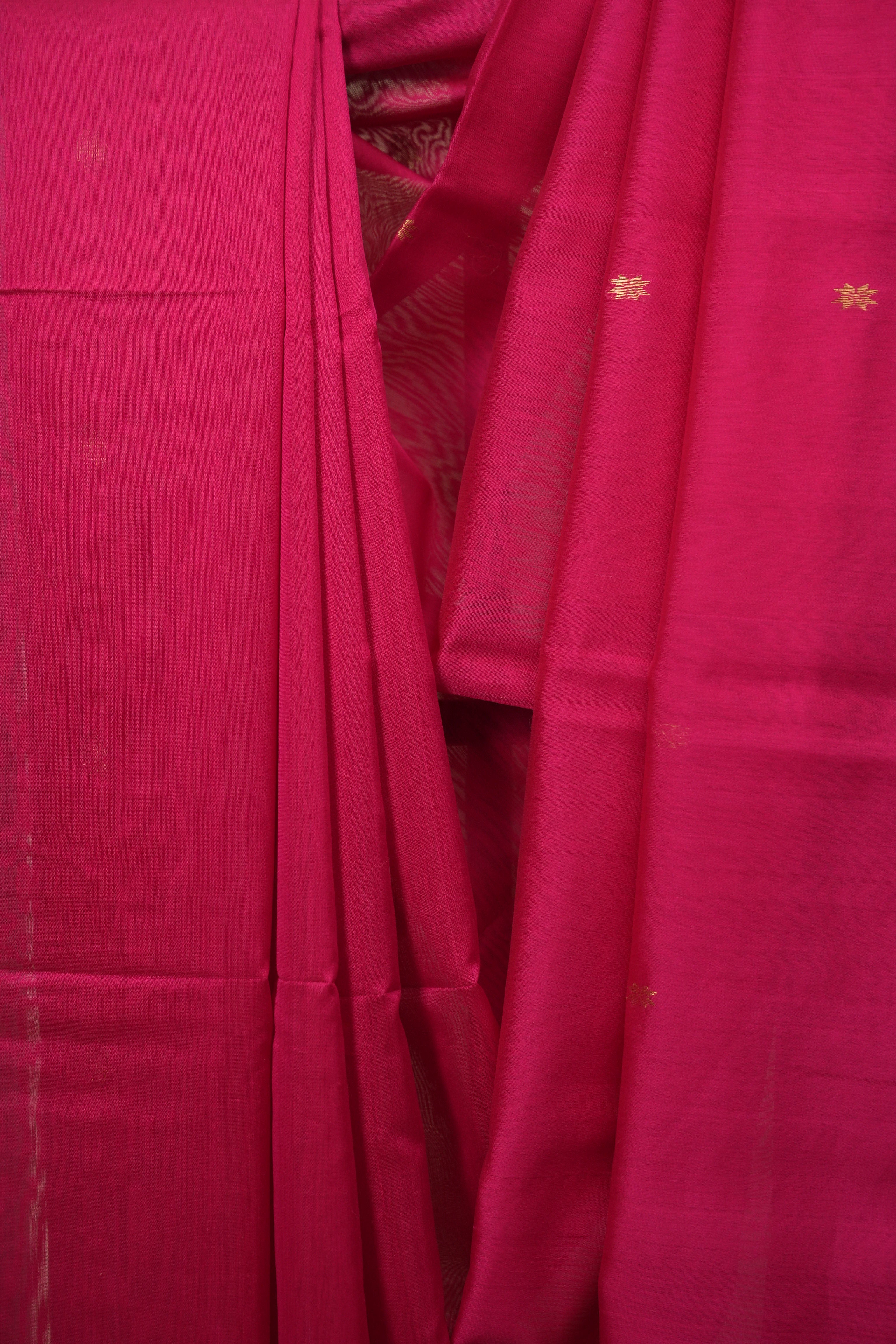 Pink Maheshwari Saree - SRPMS1406