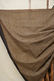 Brown HBP Cotton Saree - SRBCS2776