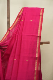 Pink Maheshwari Saree - SRPMS1406