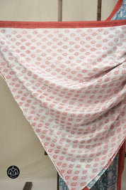 Sky Blue HBP Cotton Saree - SRSBCS3241