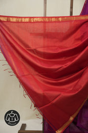 Magenta Maheshwari Saree - SRMMS1087