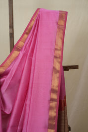 Pink Maheshwari Saree - SRPMS1088
