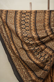 Brown HBP Cotton Saree - SRBCS2773