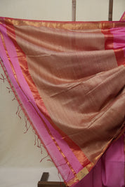 Pink Maheshwari Saree - SRPMS1088
