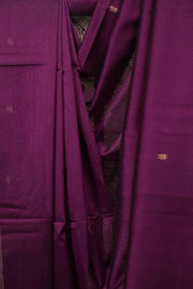 Purple Maheshwari Saree - SRPMS1408