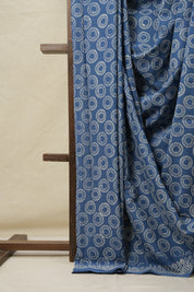 Blue HBP Cotton Saree - SRBCS3086