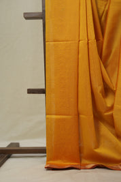 Yellow Maheshwari Saree - SRYMS1094