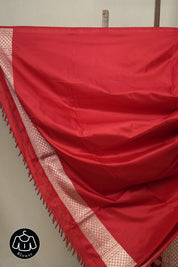 Red Banarasi Silk Saree - SRRBSS42