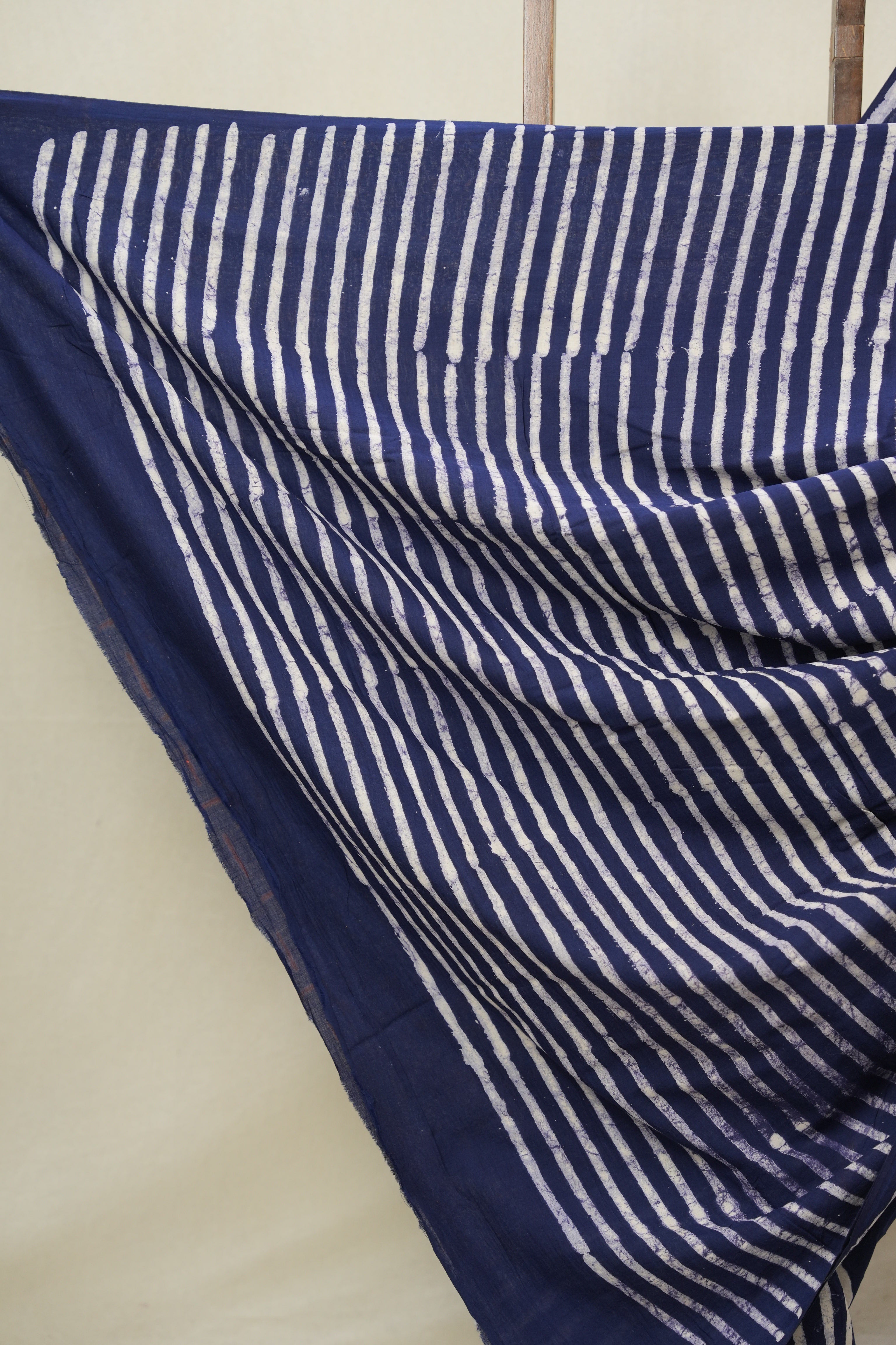 Nevy Blue HBP Cotton Saree - SRNBCS3262