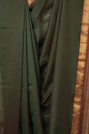 Green Maheshwari Saree - SRGMS1090