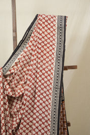 Red HBP Cotton Saree - SRWCS3261