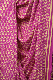 Rani Pink HBP Cotton Saree - SRRPCS3056