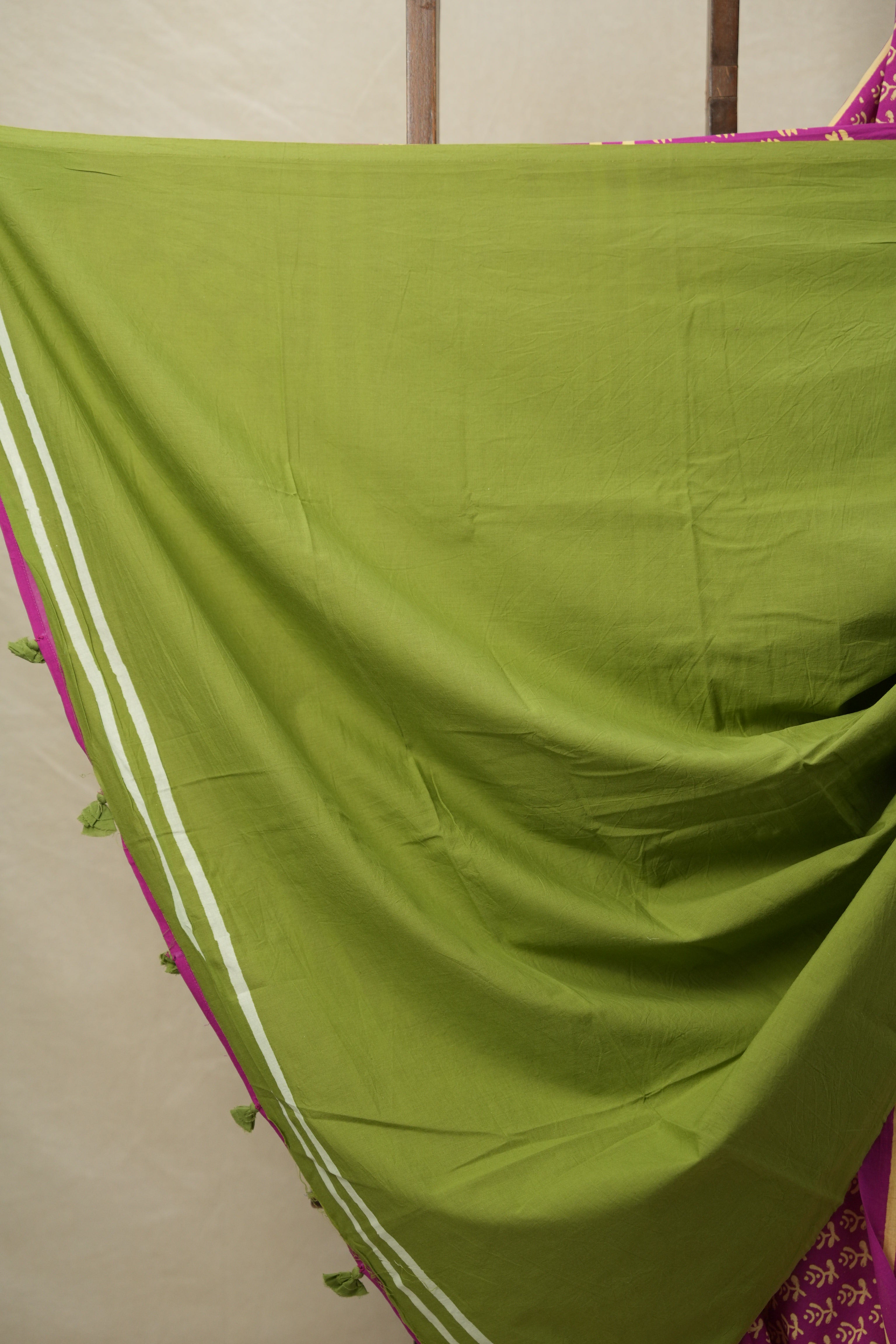 Rani Pink HBP Cotton Saree - SRRPCS3056