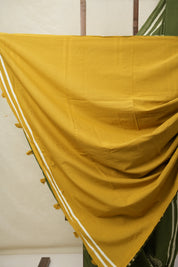 Mehendi Green HBP Cotton Saree - SRMGCS3054