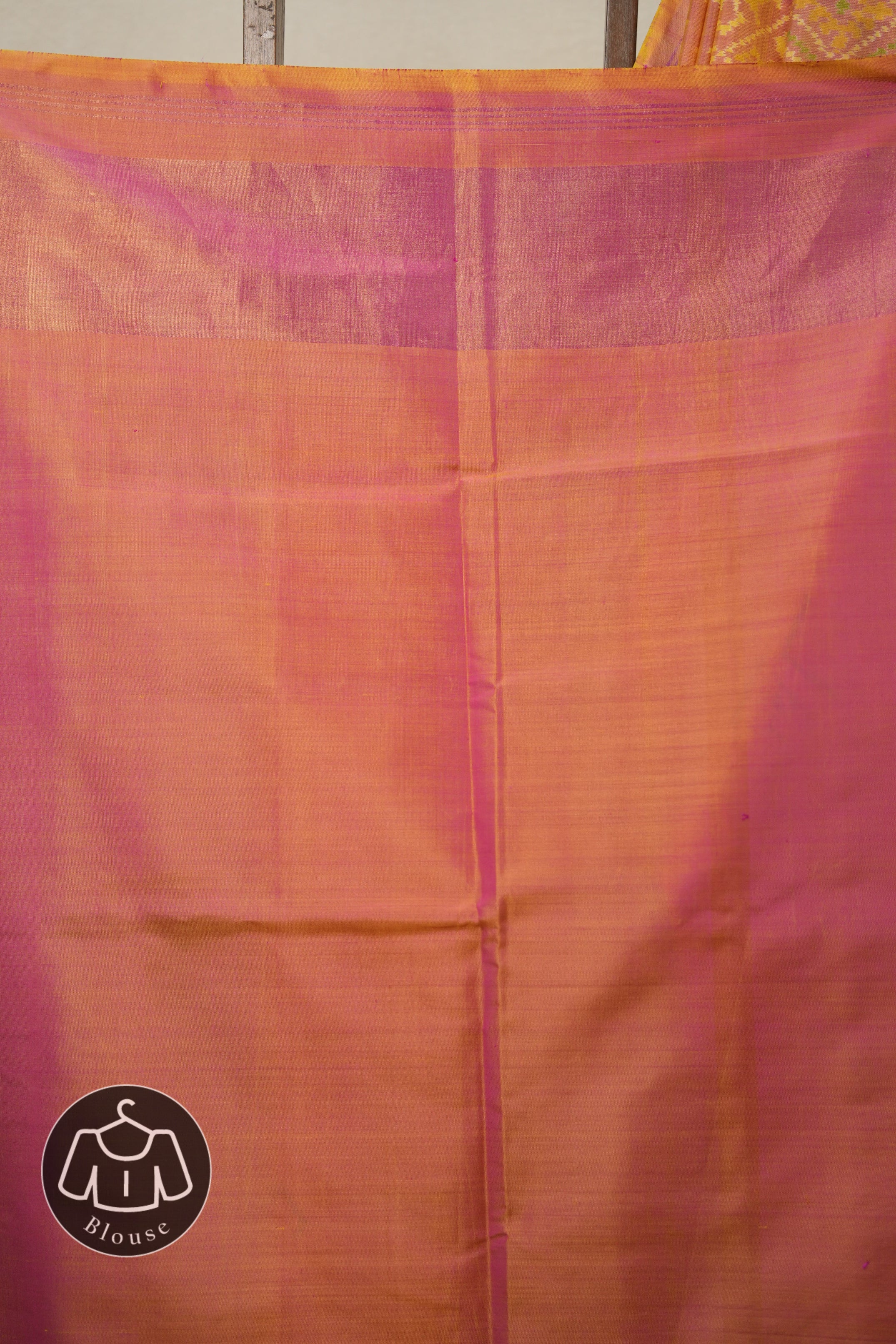 Rose Gold Pink Rajkot Patola Silk Saree - SRRGPRPSS505