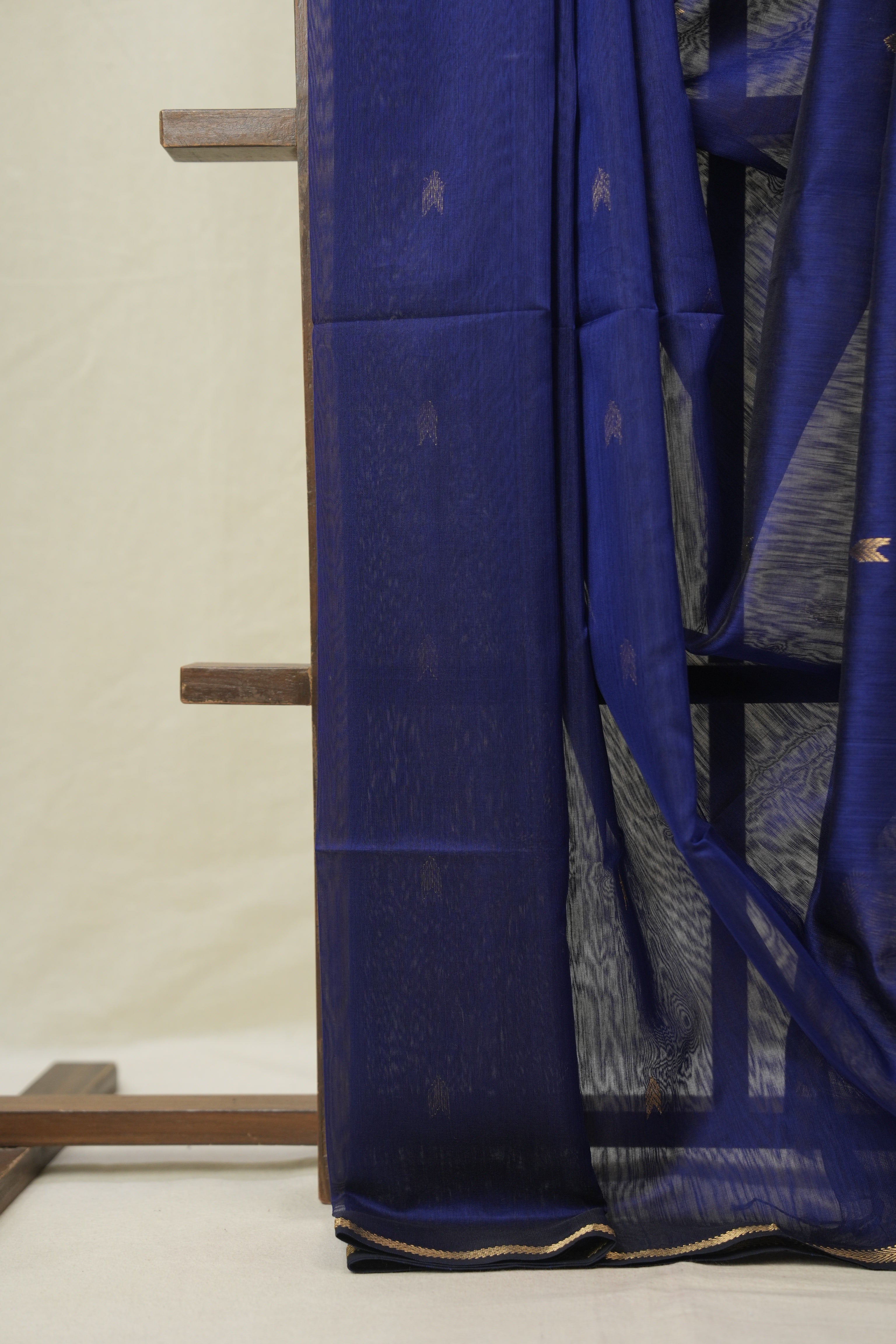 Blue Maheshwari Saree - SRBMS1102