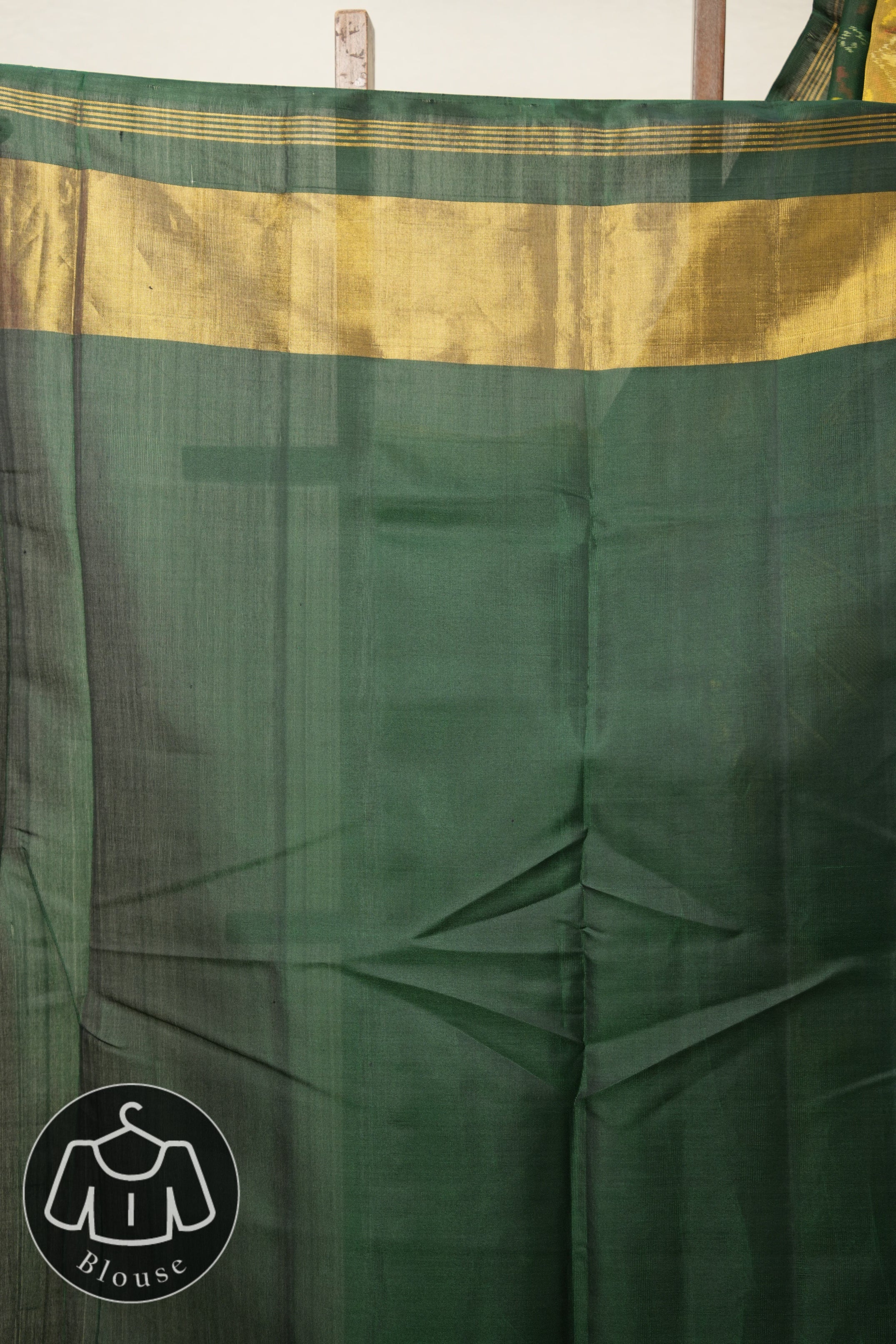 Deep Green Rajkot Patola Silk Saree - SRDGRPSS498