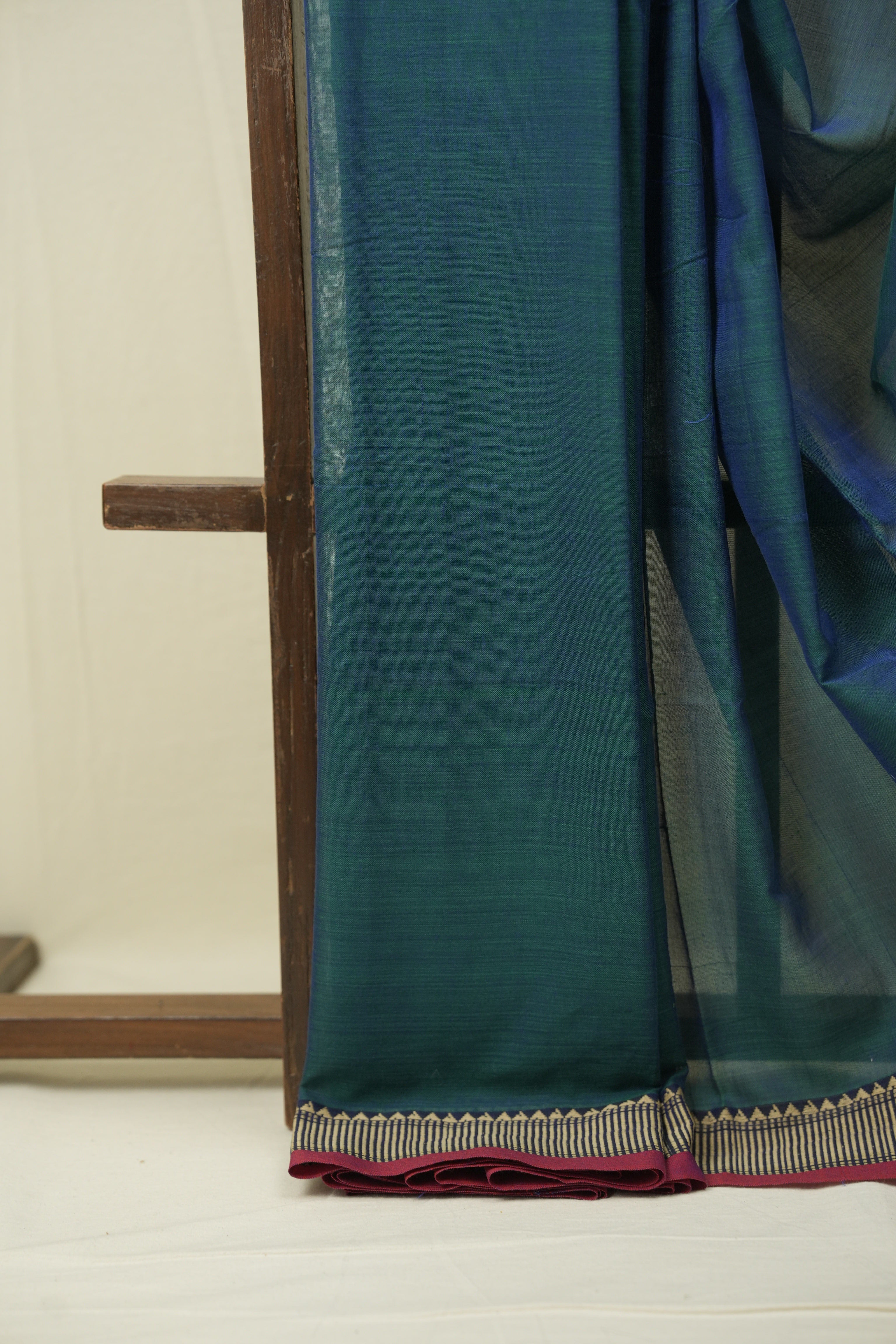 Peacock Narayan Peth Cotton Saree - SRPNPCS101