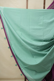 Magenta HBP Cotton Saree - SRMCS3063