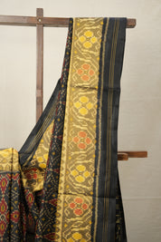 Black Rajkot Patola Silk Saree - SRBPRPSS506